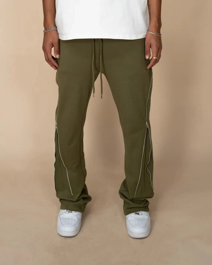 JOGGING FLARE ZIP - Paradiseofmode