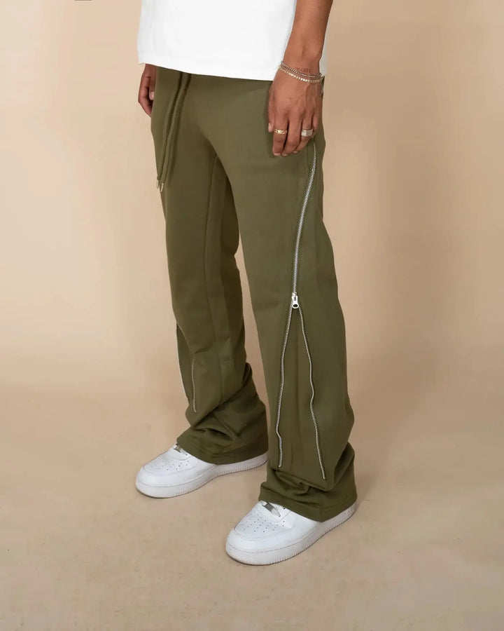 JOGGING FLARE ZIP - Paradiseofmode