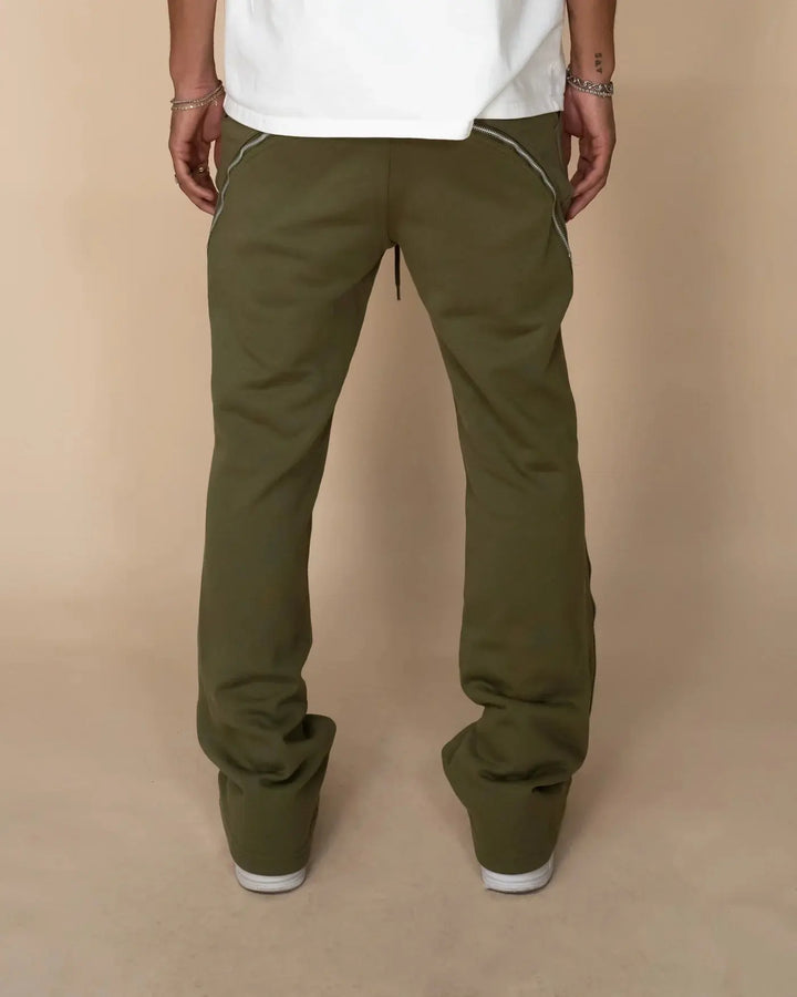 JOGGING FLARE ZIP - Paradiseofmode