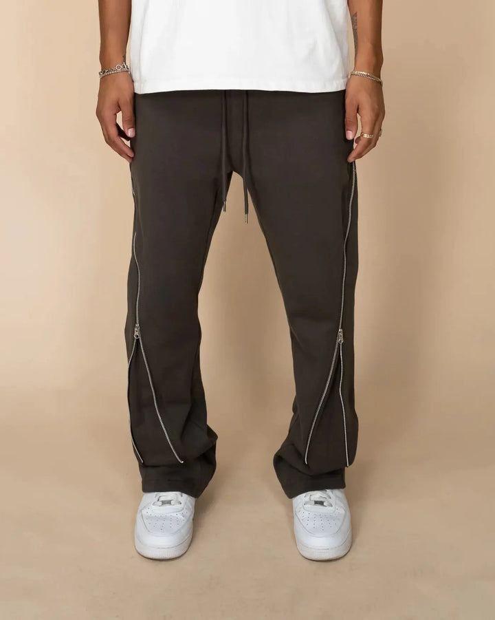 JOGGING FLARE ZIP - Paradiseofmode