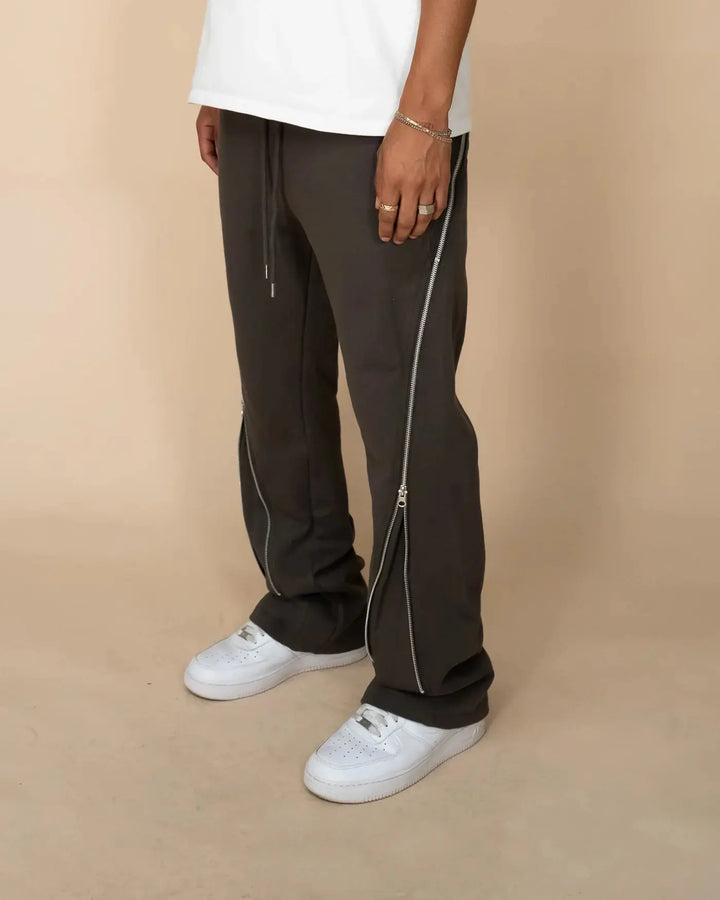 JOGGING FLARE ZIP - Paradiseofmode