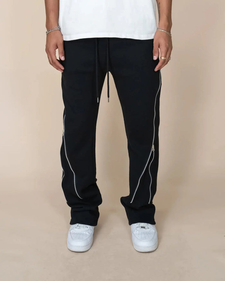 JOGGING FLARE ZIP - Paradiseofmode