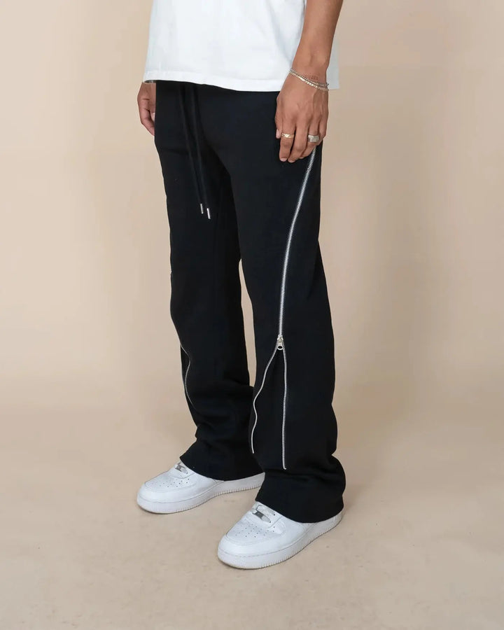 JOGGING FLARE ZIP - Paradiseofmode