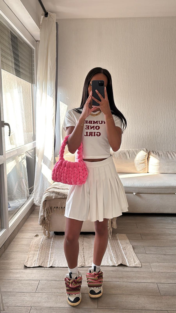 Crochet bag - Pink slay